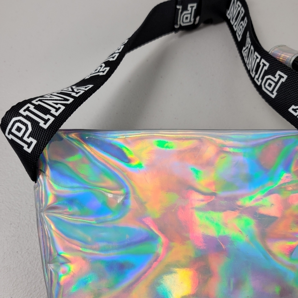 Victoria' Secrets PINK Fanny pack silver colored - Picture 7 of 9